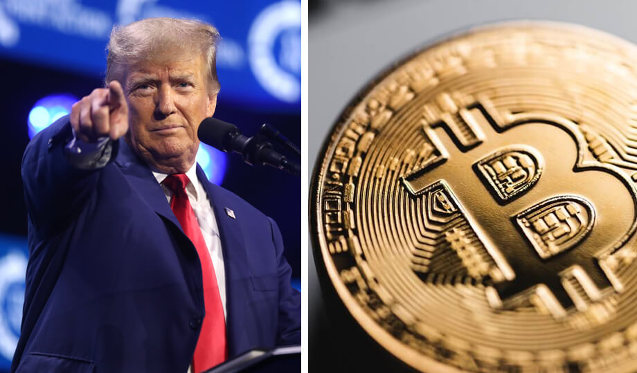 Donald Trump a bitcoin